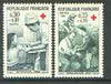 France 1966 Red Cross Fund (Nurses) set of 2 unmounted mint, SG 1733-34*