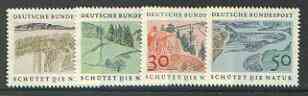 Germany - West 1969 Nature Protection set of 4 unmounted mint SG 1489-82*