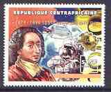 Central African Republic 1999 UPU 515f (Pascal & Rocket) unmounted mint