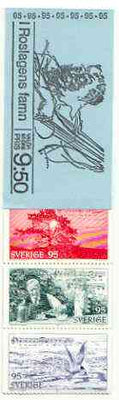 Sweden 1977 Tourism (Musical Poem) 9k50 booklet complete and pristine, SG SB319