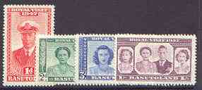 Basutoland 1947 KG6 Royal Visit set of 4, SG 32-35 unmounted mint