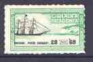 Cinderella - Wales 1965 undenominated label showing 3-masted ship inscribed Cwl'adfa Patagonia unmounted mint