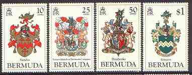 Bermuda 1983 Coats of Arms (1st series) set of 4 unmounted mint, SG 457-60