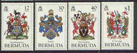 Bermuda 1984 Coats of Arms (2nd series) set of 4 unmounted mint, SG 482-85