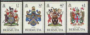 Bermuda 1984 Coats of Arms (2nd series) set of 4 unmounted mint, SG 482-85