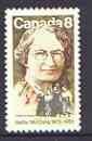 Canada 1973 Birth Centenary of Nellie McClung (feminist) unmounted mint SG 761