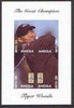 Angola 2000 Tiger Woods (The Great Champion) imperf sheetlet containing 4 values (single image) unmounted mint