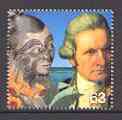 Great Britain 1999 Millennium Series #02 - Captain Cook 63p stamp from the Travellers' Tale set, unmounted mint, SG 2076*