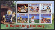 Guernsey - Alderney 2000 A Wombling Holiday perf m/sheet unmounted mint, SG MSA152