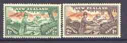 New Zealand 1946 Health - Soldier & Child set of 2 unmounted mint SG 678-79