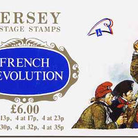 Jersey 1989 Bicentenary of the French Revolution £6.00 prestige booklet complete, SG B41