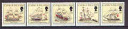 Cayman Islands 1994 Wreck of Ten Sail set of 5 unmounted mint, SG 788-92*