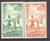 New Zealand 1940 Health - Children Playing with Beach Ball set of 2 unmounted mint SG 626-27