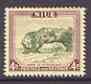 Niue 1950 Arch at Hikutavake 4d from def set unmounted mint, SG 117*