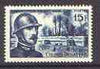 France 1956 Birth Centenary of Col Driant fine unmounted mint SG 1277