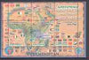 Turkmenistan 2000 Greenpeace #5 perf sheetlet containing set of 3 values (Map of Africa, flags etc) unmounted mint