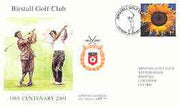 Great Britain 2001 Centenary of Birstall Golf Club illustrated cover with special 'Golf' cancel, from a limited edition of just 350