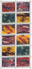 Somaliland 1999 Insects perf sheetlet of 12 values containing 2 sets of 6 arranged tete-beche unmounted mint