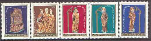 Hungary 1980 Easter Sepulchre set of 5 unmounted mint, SG 3310-14*