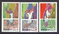 Somalia 1999 Tennis perf set of 3 unmounted mint*