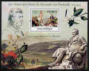 Mozambique 2009 150th Death Anniversary of Alexander von Humboldt perf s/sheet unmounted mint