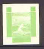 Liberia 1955 Tennis 3c imperf proof of green printing only as SG 756 on gummed paper unmounted mint