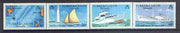 Turks & Caicos Islands 1978 Turks Island Passage no wmk set of 4 unmounted mint SG 489A-92A