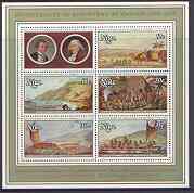 Niue 1978 Bicentenary of Cook's Discovery of Hawaii m/sheet unmounted mint, SG MS 240