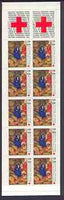 France 1987 Red Cross (Flight into Egypt) 28f Booklet complete and pristine SG XSB37