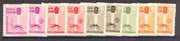 Dominican Republic 1962 Malaria Eradication perf set of 9 unmounted mint, SG 853-61