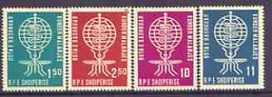 Albania 1962 Malaria Eradication perf set of 4 unmounted mint, SG 696-99