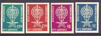 Albania 1962 Malaria Eradication imperf set of 4 unmounted mint, as SG 696-99, Mi 650-53B