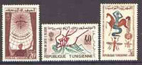 Tunisia 1962 Malaria Eradication perf set of 3 unmounted mint, SG 554-56