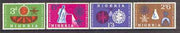 Nigeria 1962 Malaria Eradication perf set of 4 unmounted mint, SG 116-19