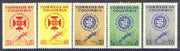 Colombia 1962 Malaria Eradication perf set of 5 unmounted mint, SG 1102-06