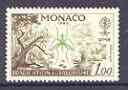 Monaco 1962 Malaria Eradication 1f perf unmounted mint, SG 723