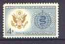 United States 1962 Malaria Eradication 4c perf unmounted mint, SG 1193