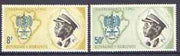 Burundi 1962 Malaria Eradication perf set of 2 unmounted mint, SG 38-39