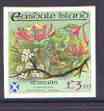 Easdale 1998 19th World Scout Jamboree overprinted in silver on Flora & Fauna definitive £3.10 imperf (Shrubs) unmounted mint