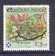 Easdale 1998 19th World Scout Jamboree overprinted in silver on Flora & Fauna definitive £3.10 perf (Shrubs) unmounted mint