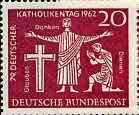 Germany - West 1962 Catholics Day 20pf unmounted mint, SG 1295*