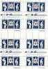 Barbados 1978 Coronation 25th Anniversary (QEII & Pelican) in complete uncut sheet of 24 (8 strips of SG 597a) unmounted mint