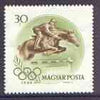 Hungary 1956 Horse-Jumping 30fi (from Olympic Games set) unmounted mint SG 1461*