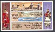 Samoa 1980 London 1980 Stamp Exhibition m/sheet unmounted mint, SG 571