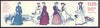 Great Britain 1981-82 19th Century Women's Costumes #06 - £1.55 Booklet complete with margin at left, SG FR4