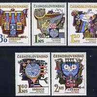 Czechoslovakia 1974 Hydrological Decade set of 5 unmounted mint, SG 2157-61