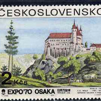 Czechoslovakia 1970 Orlik Castle 2k (from Expo 70 set) unmounted mint, SG 1881