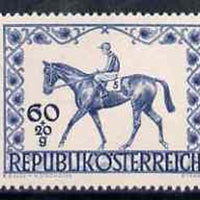 Austria 1947 Vienna Prize race Fund unmounted mint, SG 1034*