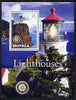 Eritrea 2001 Lighthouses perf m/sheet #3 (with Rotary logo) unmounted mint