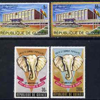 Guinea - Conakry 1967 Democratic Party set of 4 unmounted mint, SG 609-12*